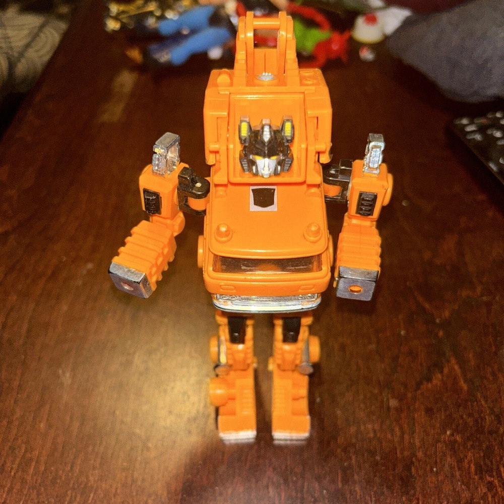 Transformers Grapple Vintage 1985 Hasbro G1 Autobot construction Crane D4